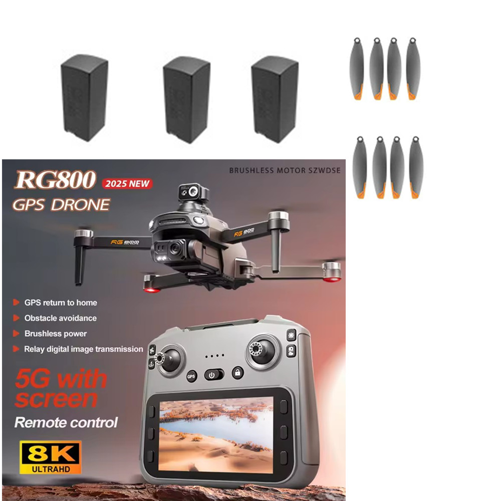 Drone Battery Lipo - RG800 MAX GPS Drone Battery 7.4V