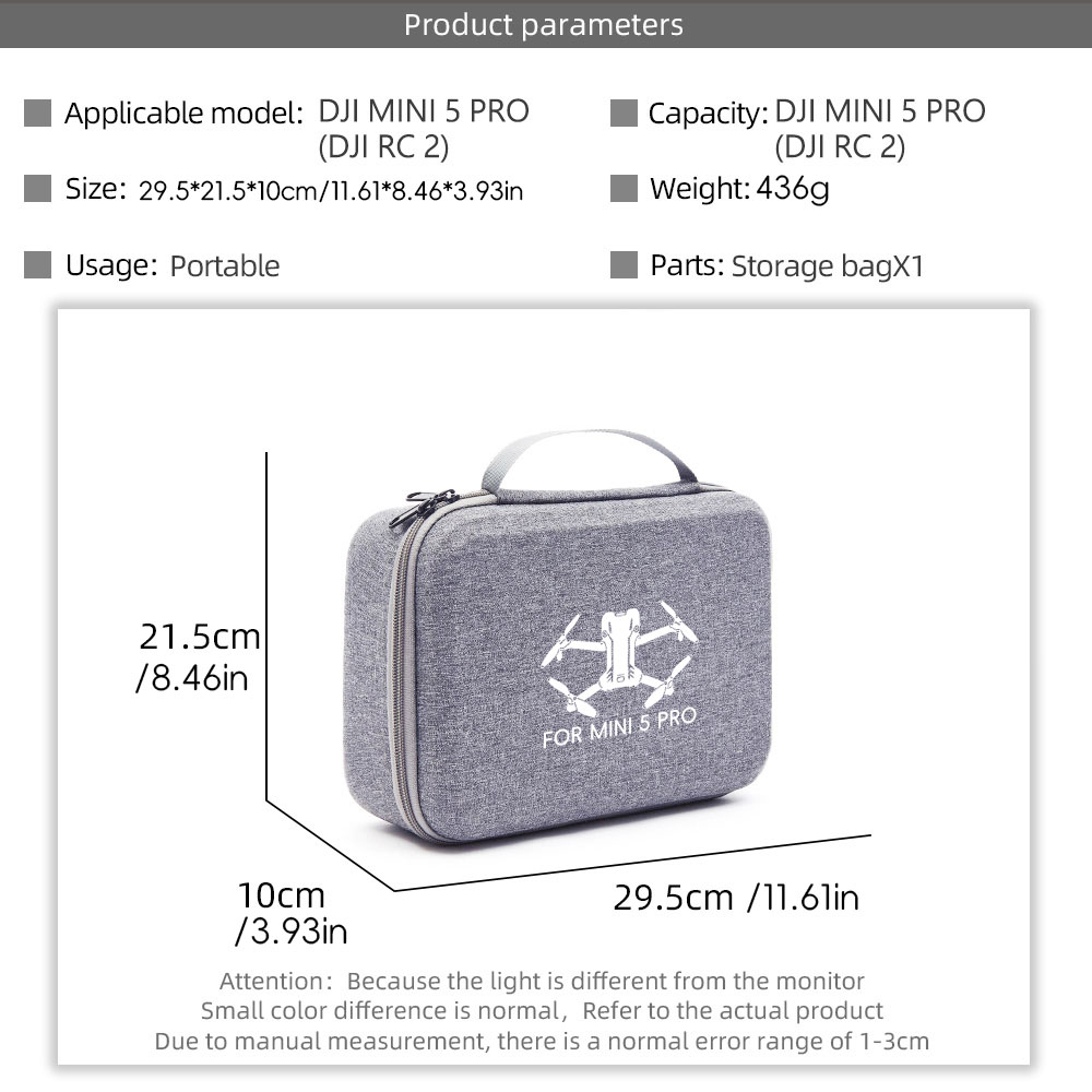 Storage Carry Case for DJI Min - Drone Battery Case ulasan dan harga