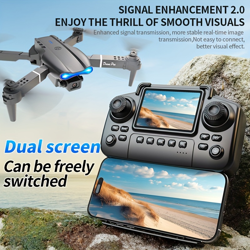 2026 Upgraded E99 PRO MAX Fold - Drone Battery Case ulasan dan harga