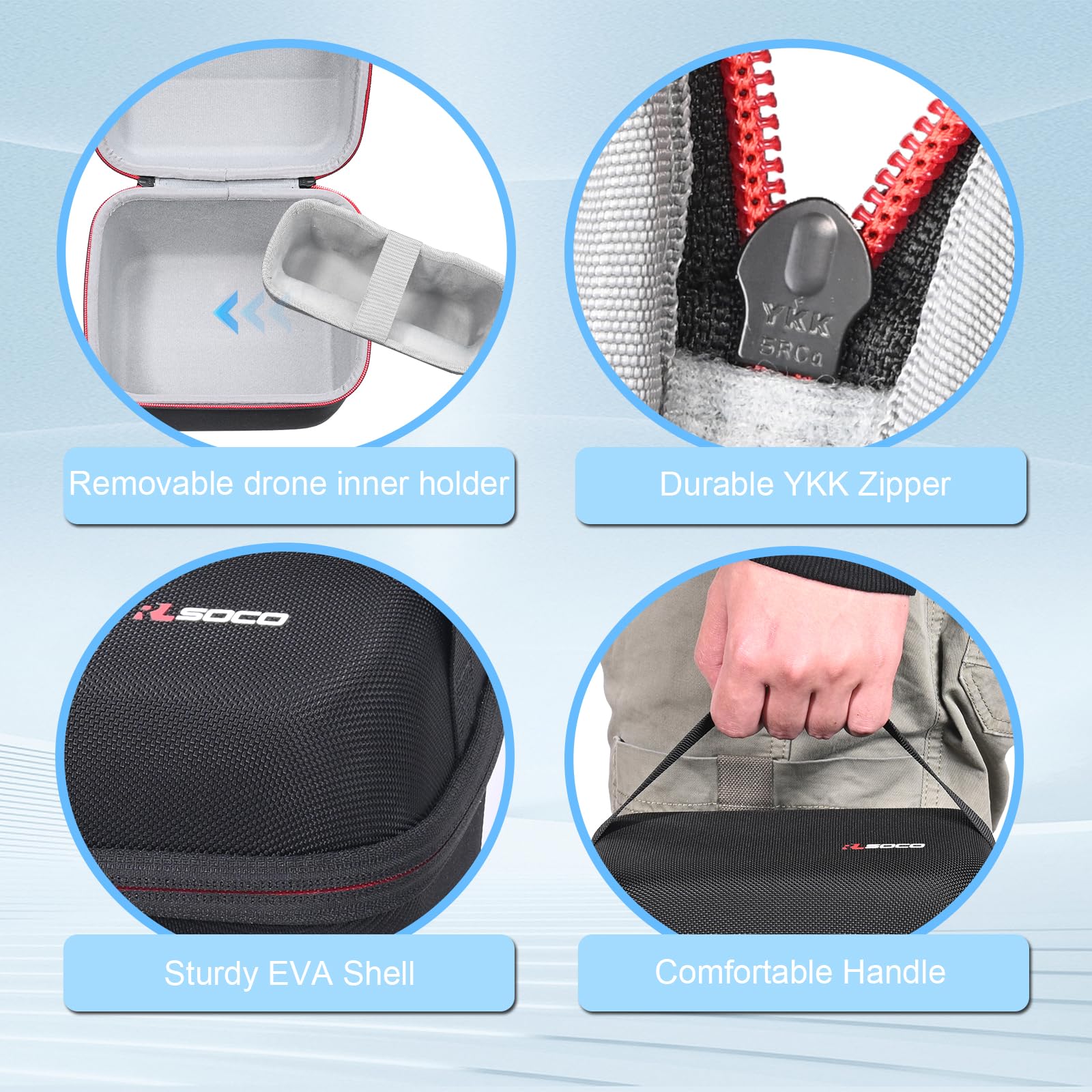 Portable Case for DJI Neo 2 Fl - Drone Battery Case ulasan dan harga